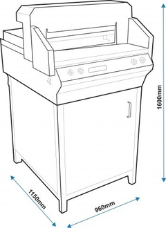 Dasa 800Auto Guillotina Automática - comprar online