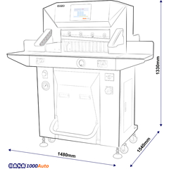 SUPER1000 GUILLOTINA INDUSTRIAL - comprar online