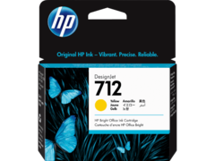 Cartucho Yellow Original hp 712