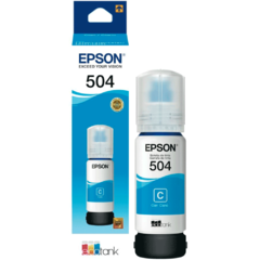 Tinta EPSON original 504 CYAN x 70ml