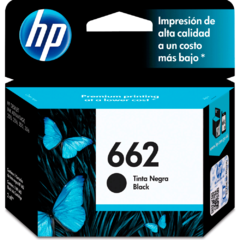 Cartucho Original HP 662 negro x 2ml