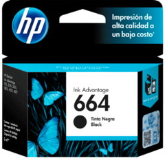 Cartucho Hp 664 Negro Original