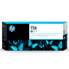 Cartucho hp 728 Cyan para T730 T830 MFP x 300ml