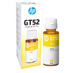 Tinta HP original GT52 Amarillo x 70ml