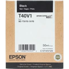 Cartucho Epson T40v1 P/plotter T3170 / T5170 Negro 50ml - comprar online