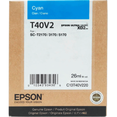 Cartucho Epson T40v2 P/plotter T3170 / T5170 Cyan 26ml - comprar online