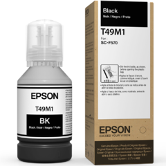 Tinta sublimación original EPSON T49M1 para F570 Negro - comprar online