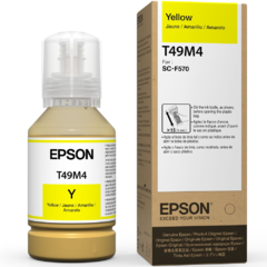 Tinta sublimación original EPSON T49M4 para F570 Amarillo - comprar online