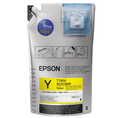 Tinta EPSON sublimación original T7414 Amarillo para F6200 - comprar online