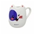 PORTA CANETAS - CANECA CERAMICA GATO OLHO LILAS 350ML