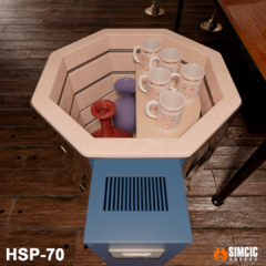 HORNO MODELO HSP-70 HASTA 1300°c - comprar online