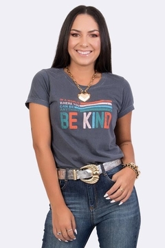 Camiseta Feminina Zoe Petróleo