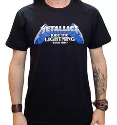 CAMISETA METALLICA RIDE THE LIGHTNING