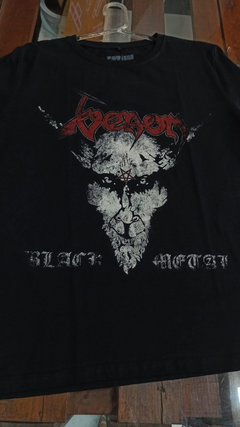 CAMISETA VENOM BLACK METAL - comprar online