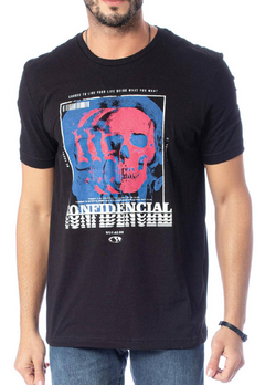 CAMISETA CONFIDENCIAL BLACK