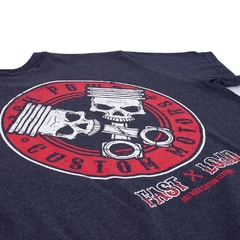 CAMISETA CAVEIRA PISTON SKULL - comprar online