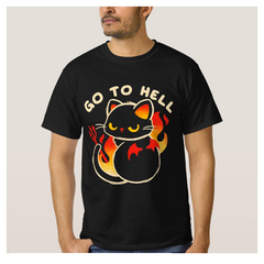 CAMISETA GO TO HELL na internet