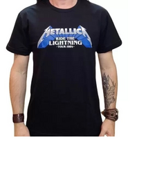 CAMISETA METALLICA RIDE THE LIGHTNING