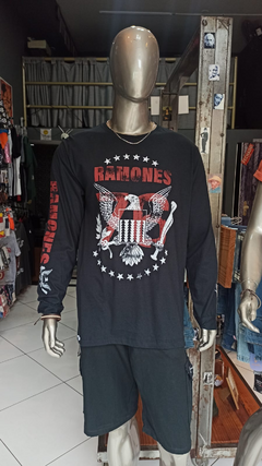 CAMISETA DE BANDA - MANGA LONGA - RAMONES