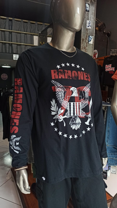 CAMISETA DE BANDA - MANGA LONGA - RAMONES - comprar online