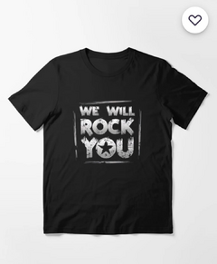 CAMISETA WE WILL ROCK YOU - comprar online