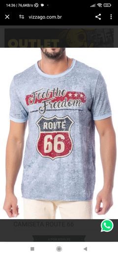 CAMISETA ROUTE 66