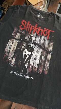 CAMISETA SLIPKNOT ALL 5: THE GRAY CHAPTER na internet