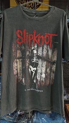 CAMISETA SLIPKNOT ALL 5: THE GRAY CHAPTER - SPARTAN STORE