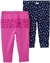 CARTERS PACK DE PANTALONES FLORAL