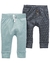 PACK DE PANTALONES RAYADO CELESTE