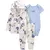 Carter´s Set 3 Piezas Body Mangas Cortas Campera Pantalon Floral