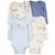 Carter´s Pack 4 Bodies Mangas Largas Perritos