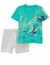 DUO REMERA Y SHORT DINO CARTERS