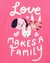 REMERA LOVE FAMILY - comprar online