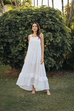 Vestido Camadas Trogir Off White