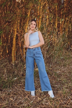 Calça Wide Leg Rennes Jeans