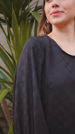 Imagem do Blusa Jacquard York Preto