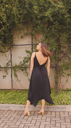 Vestido Crepe Viscose Labin Preto na internet