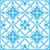 STXX-005 - STENCIL - Estampa Azulejo com Flores - 20x20