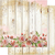 SD-0093 - Papel para ScrapBook Estampa Básica Dupla Face - Flores Rosas - (30,5x32,5)