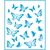 Stencil de borboletas STM 105