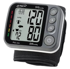 P001 - APARELHO MEDIDOR DE PRESSÃO DIGITAL PULSO GP450 G-TECH COR CINZA