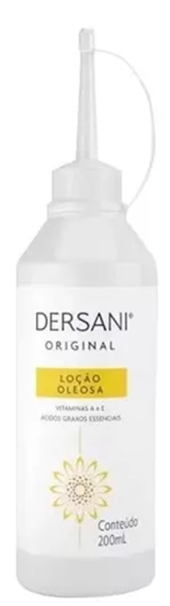 P010 - OLEO DE GIRASOL - DERSANI LOÇÃO OLEOSA CORPORAL 200ML ORIGINAL