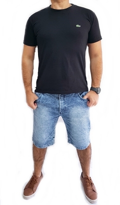 Bermuda Jeans Masculina Plus Size com Elastano - loja online