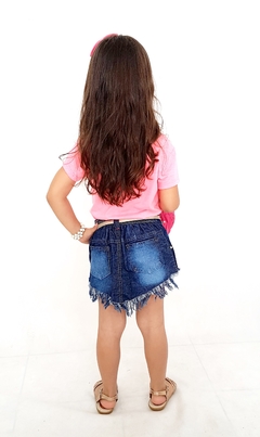 Saia Jeans Infantil Feminina - Hit Jeans