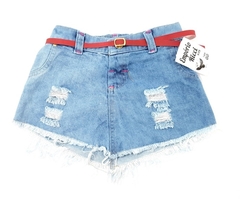 Saia Jeans Infantil Feminina - loja online