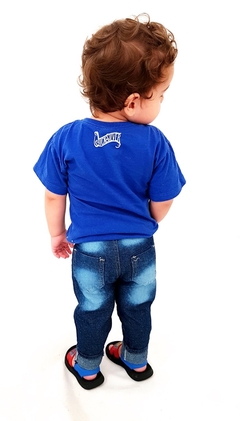 Calça Jeans Infantil de Menino na internet