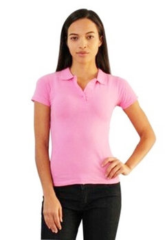 Kit 4 Camisa Camiseta Pólo Feminina em Algodão Piquet - Hit Jeans