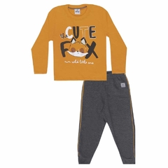 CONJUNTO CAMISETA ML E CALÇA CUTE FOX - comprar online