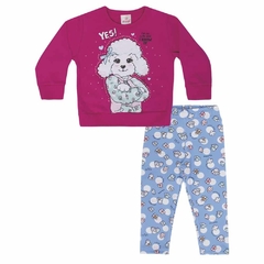 CONJUNTO MOLETOM CUTE DOG - comprar online